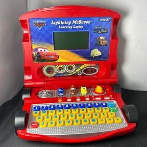 Vtech Disney Lightning McQueen Learning Laptop with Tire Mouse